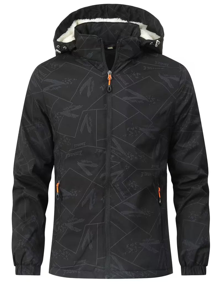 Astralsync - Fleece Lined Hooded Jacket