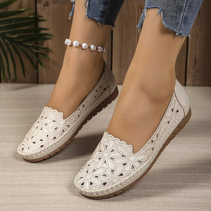 Inessa - Fashionable Orthopedic Shoes With Cutouts