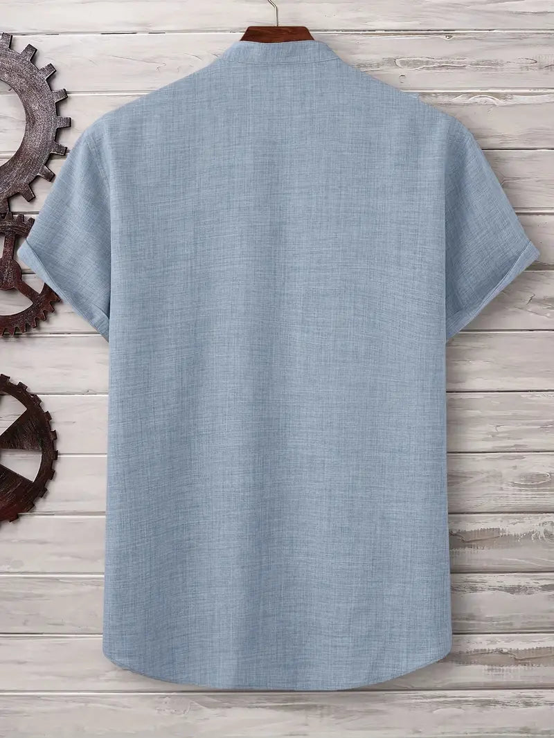 Kieth - Short Sleeve Shirt With Front Pocket