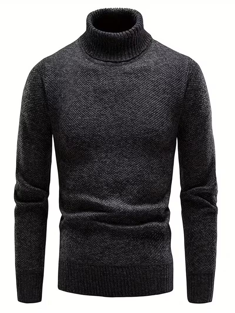 Avelyica - Elegant Turtleneck Knitted Sweater