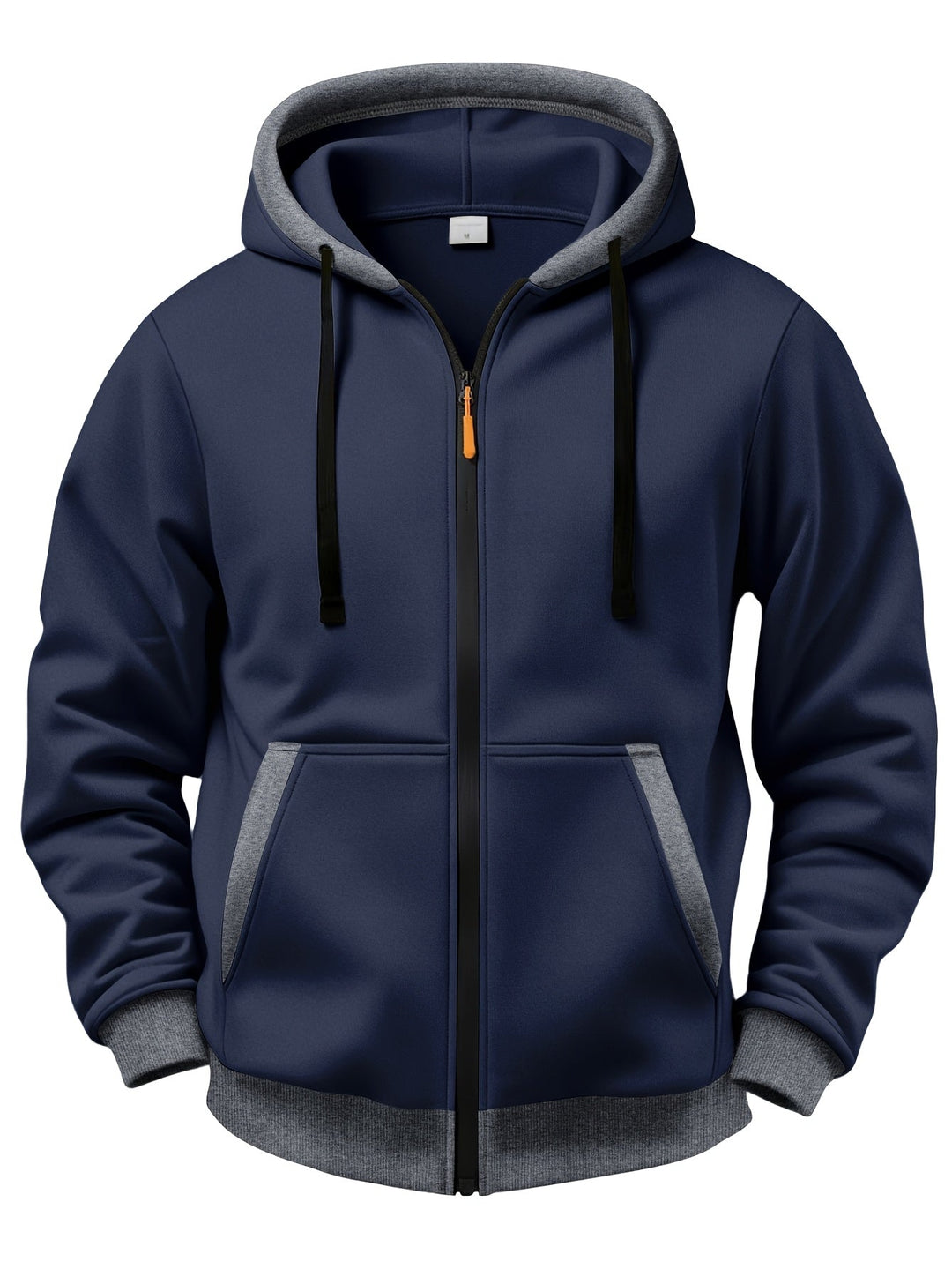 Fiothyview - Casual Long Sleeve Winter Hooded With Zipper