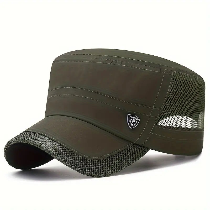 Miron - Breathable Mesh Quick Drying Flat Top Cap