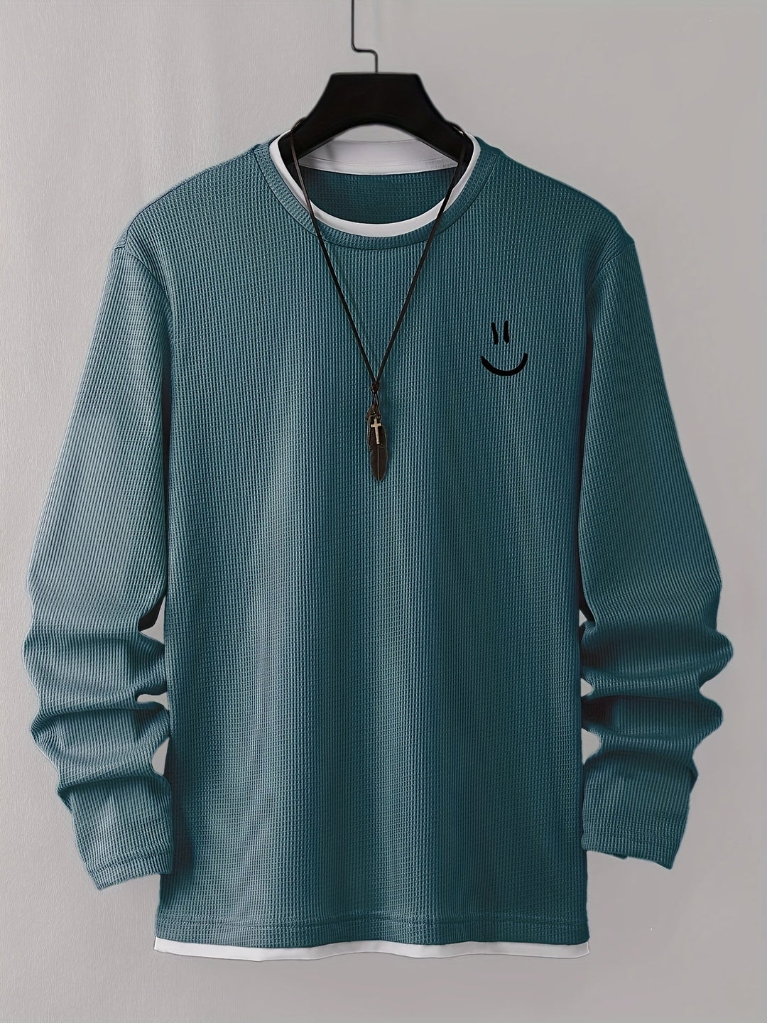 Desmond - Long Sleeve Shirt With Face Print
