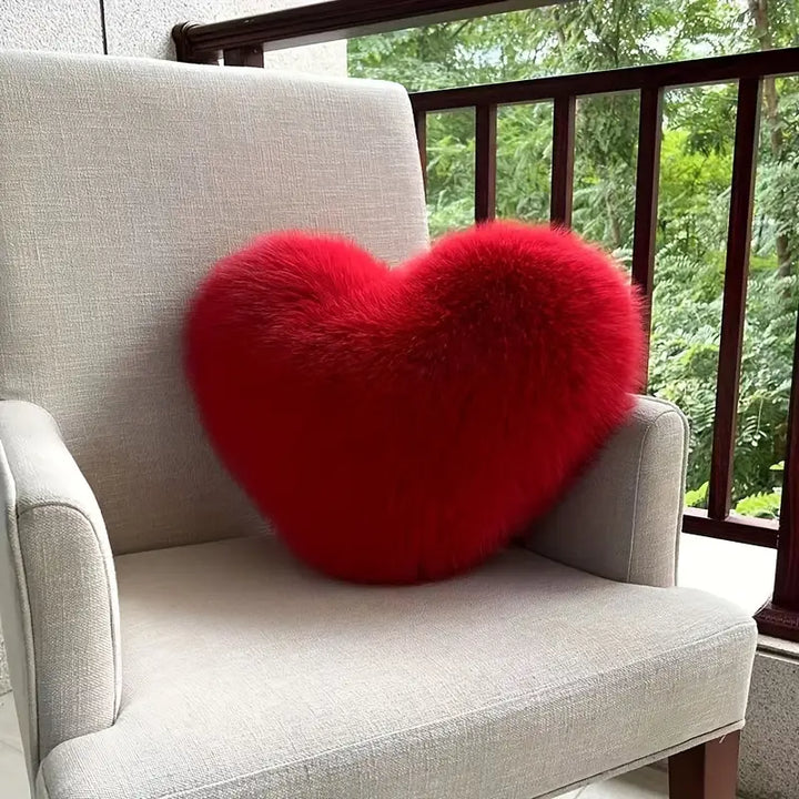 HeartNest - Cute Plush Heart-Shaped Pillow