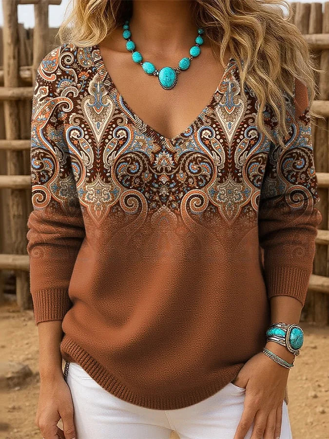 Danai - Elegant Long Sleeve Sweater
