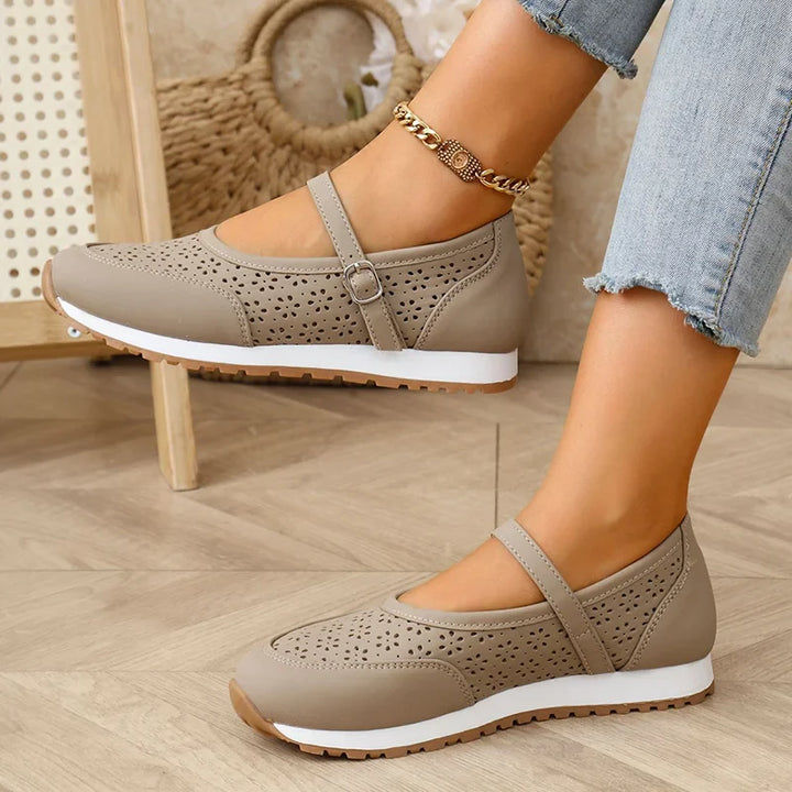 Jewell - Breathable Orthopedic Leather Shoes