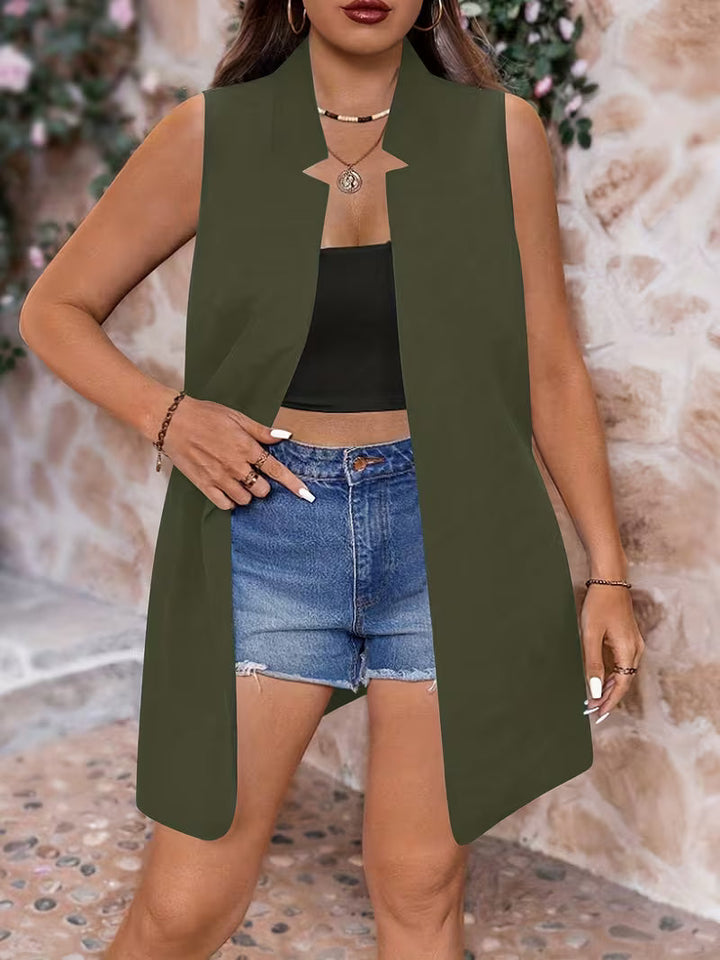 Alanaa - Elegant Sleeveless Vest
