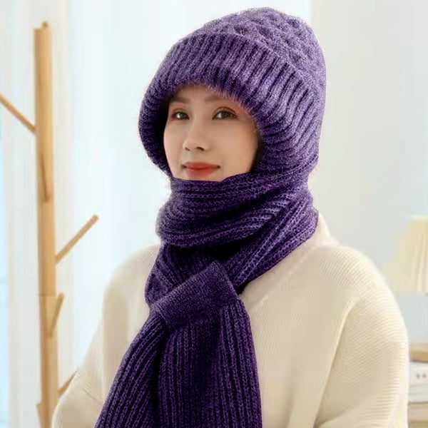 Abelina – Integrated Hearing Protection Windproof Hat Scarf