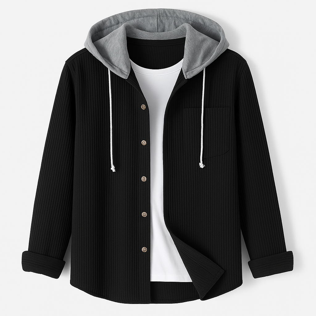Darcy - Casual Corduroy Hoodie