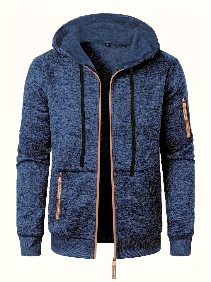 Axiomcraft - Long Sleeve Zip-Up Hoodie