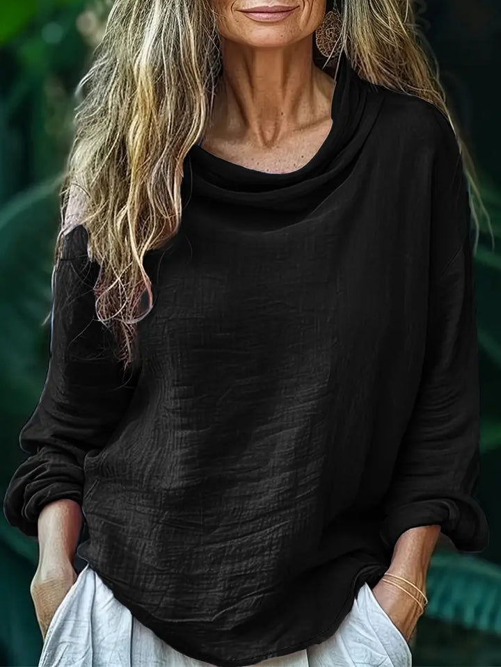 Hellen - Elegant Long Sleeve Blouse