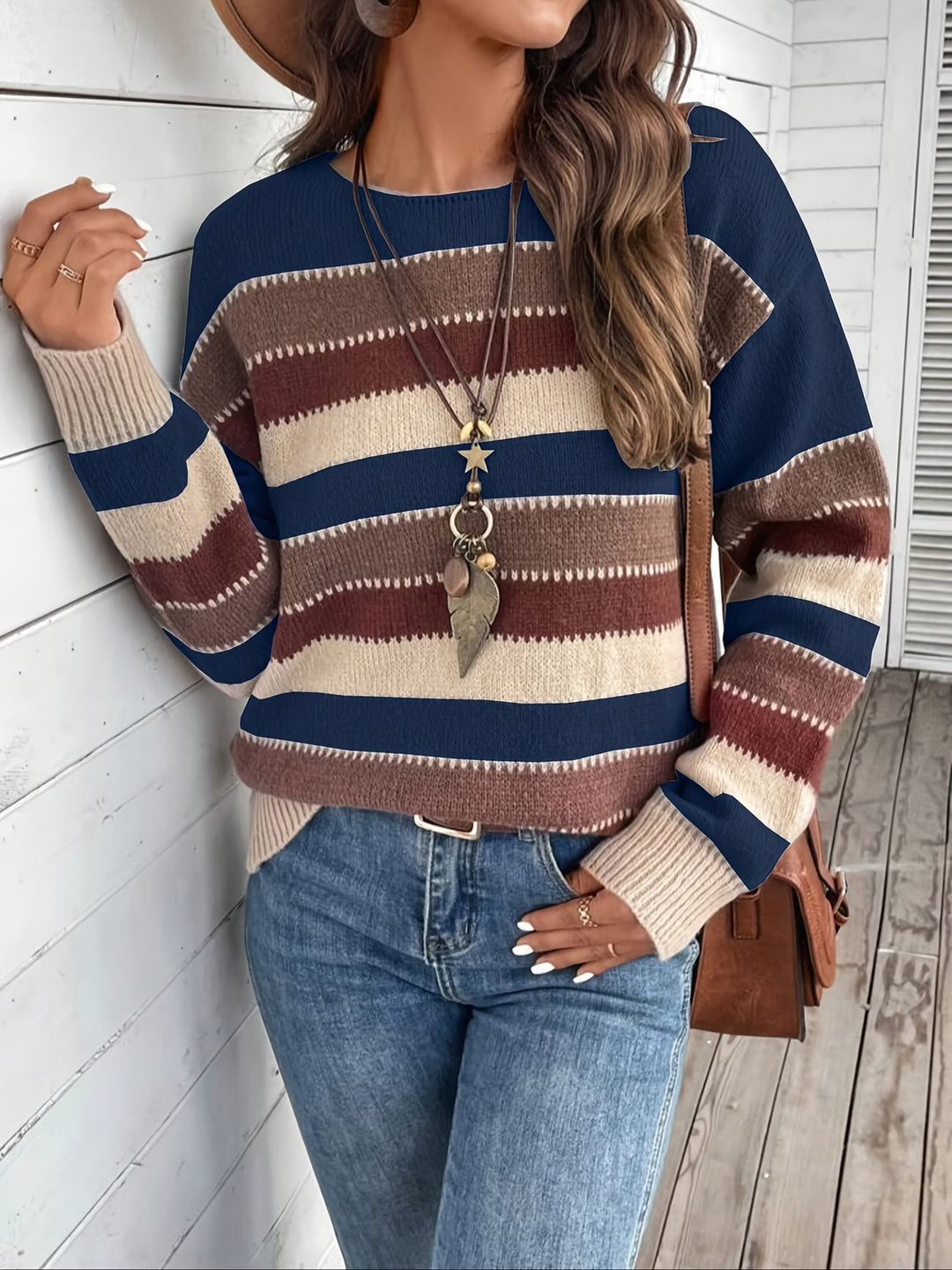Loviyuza - Long Sleeve Knitted Sweater