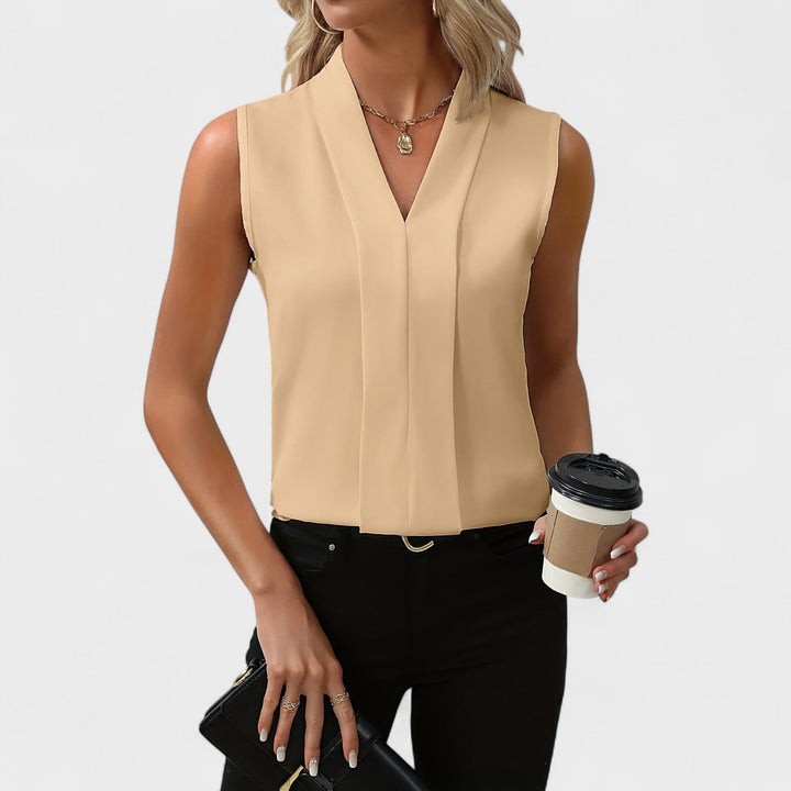 Nekane - Elegant Sleeveless Blouse