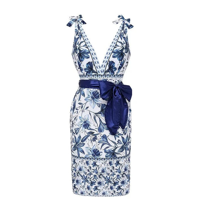 Kelda - Stylish Quick Drying Swimsuit With Skirt