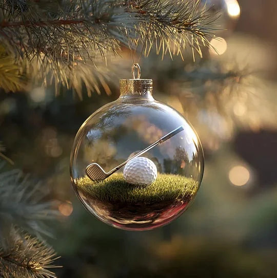 MerryBall - Sporty Christmas Ornament Glass Ball