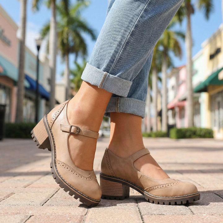 Bahar - T-Strap Mary Jane Heels