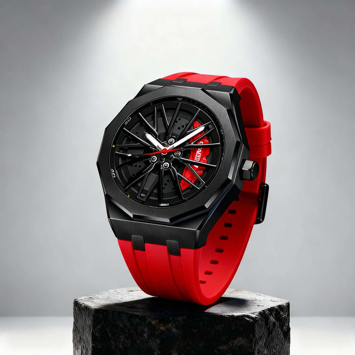 Bricen - Silicone Strap Sports Watch