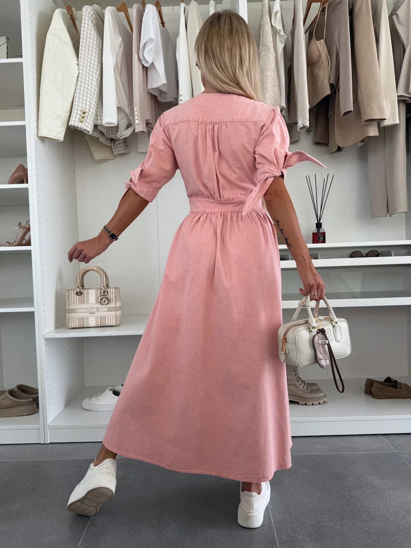 Filina - Radiant Denim Dress