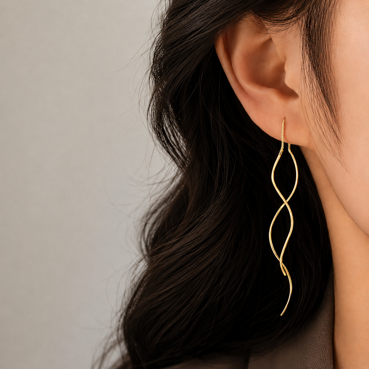 Idalina - Sterling Silver Earrings