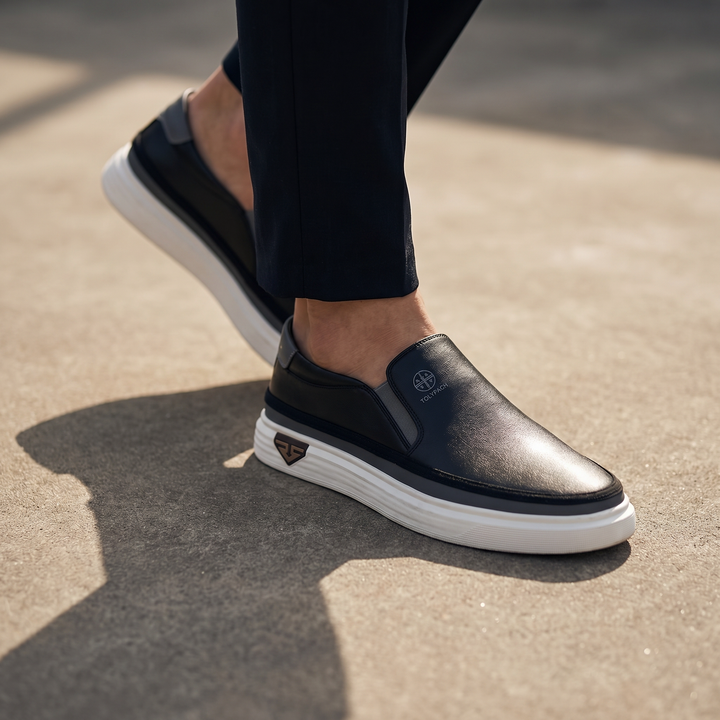 Lazari - Leather Slip-on Sneaker