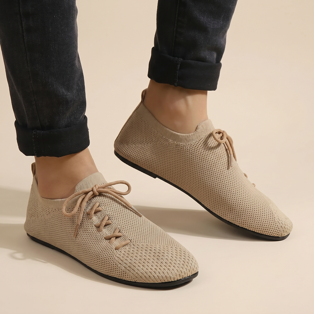 Denilson - Lightweight Knitted Lace Up Loafers