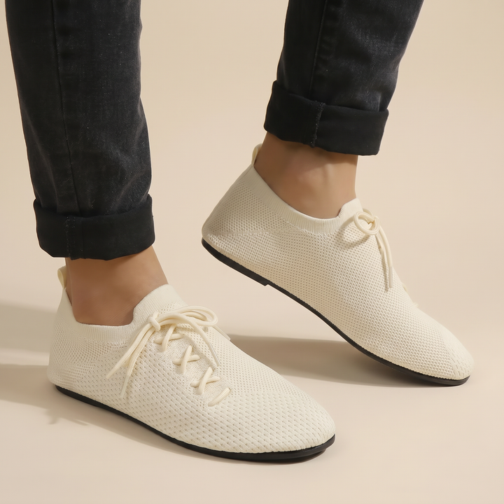 Denilson - Lightweight Knitted Lace Up Loafers