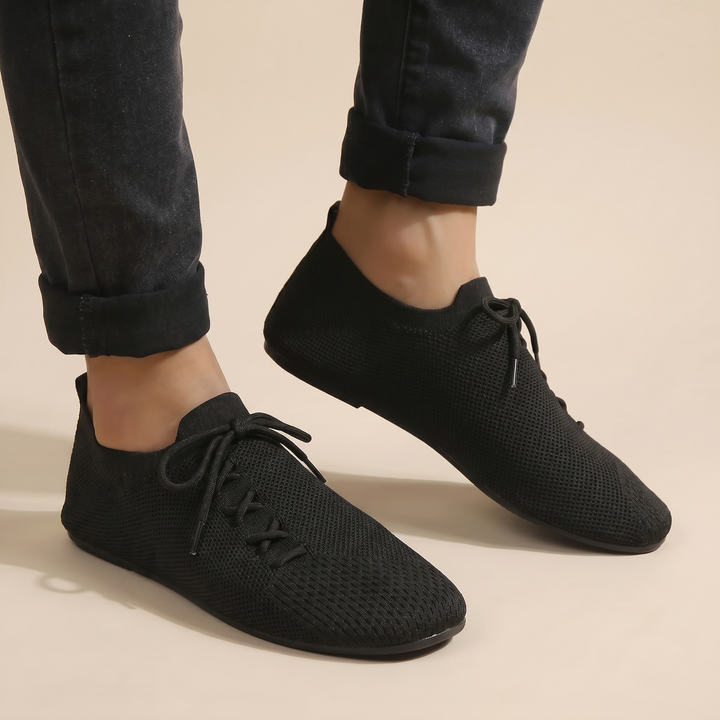 Denilson - Lightweight Knitted Lace Up Loafers