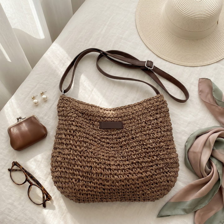 Kaeletilda - Elegant Woven Shoulder Bag