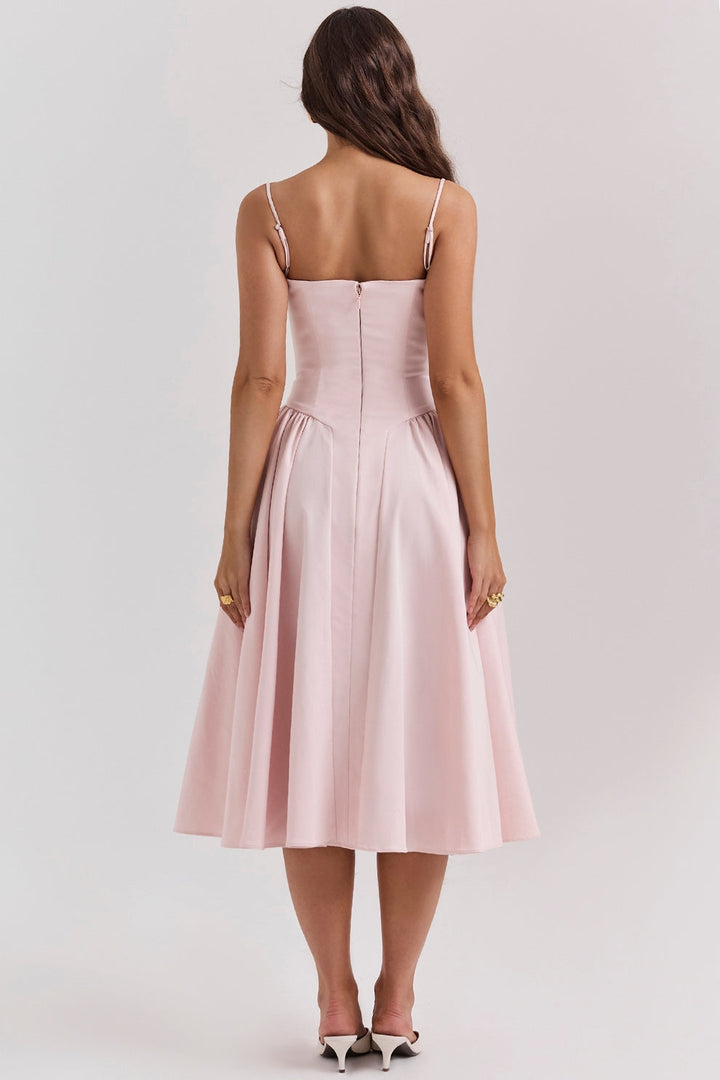 Maissa - Elegant Sleevelss Midi Dress