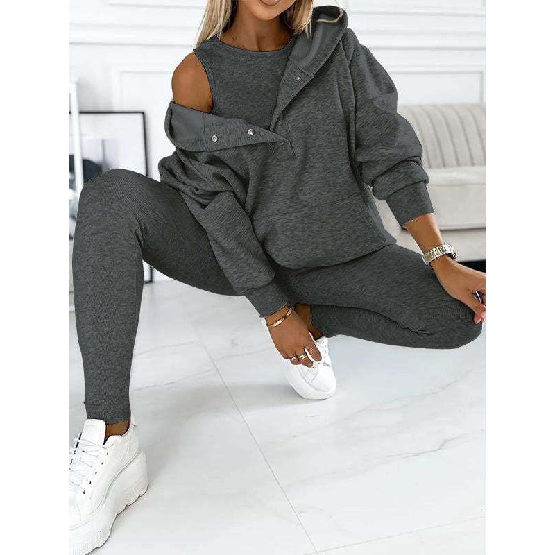 Ulyssa - 3-Piece Hoodie Set