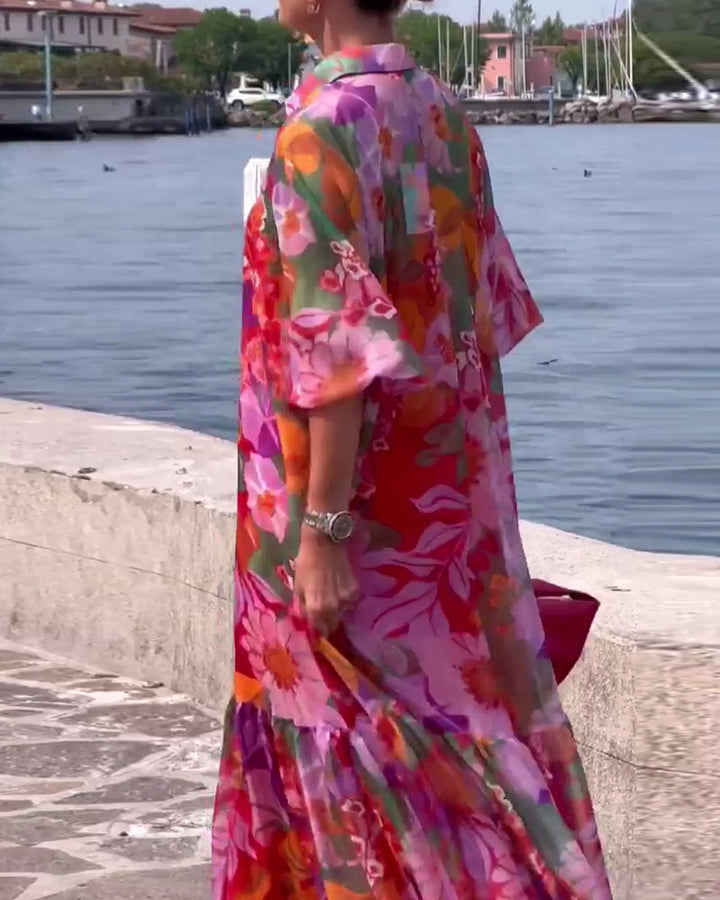 Tanisha - Long Floral Dress
