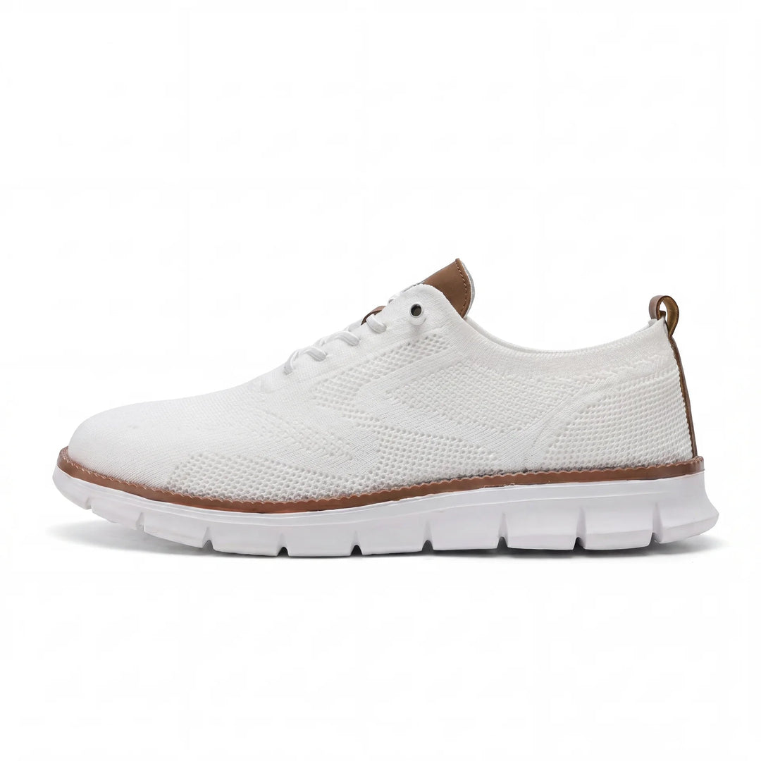 Pulsepeak - Sneakers With Knit Upper and Lace-Up Closure