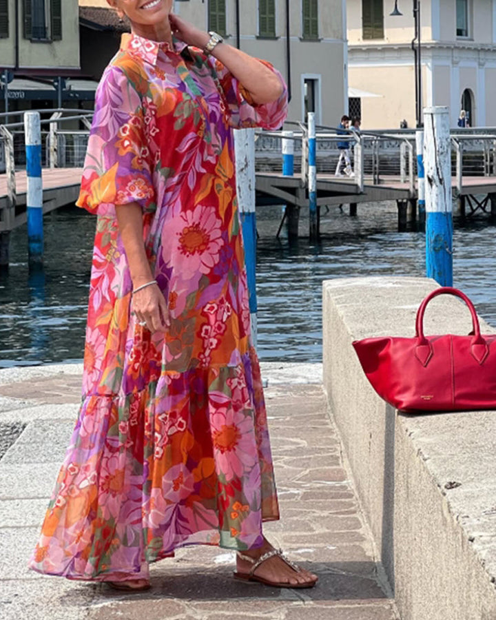 Tanisha - Long Floral Dress
