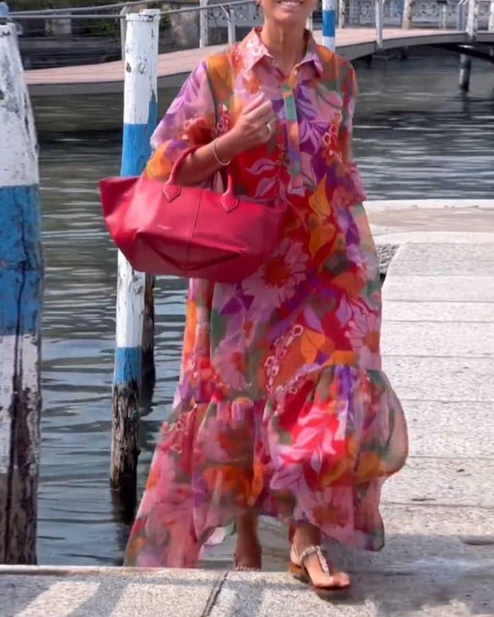 Tanisha - Long Floral Dress
