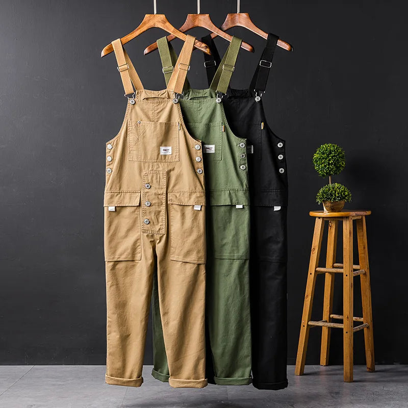 Matas - Dungarees With Cargo Pockets And Straight Legs