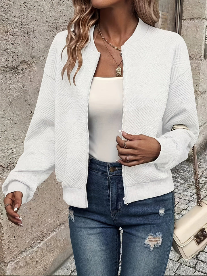Shahna - Zip Up Bomber Jacket