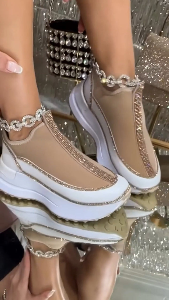 Kelsy - Chunky Glitters Sneakers