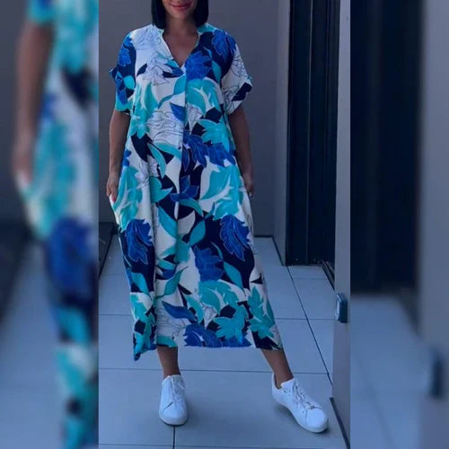 Bastiana - Elegant Floral Dress
