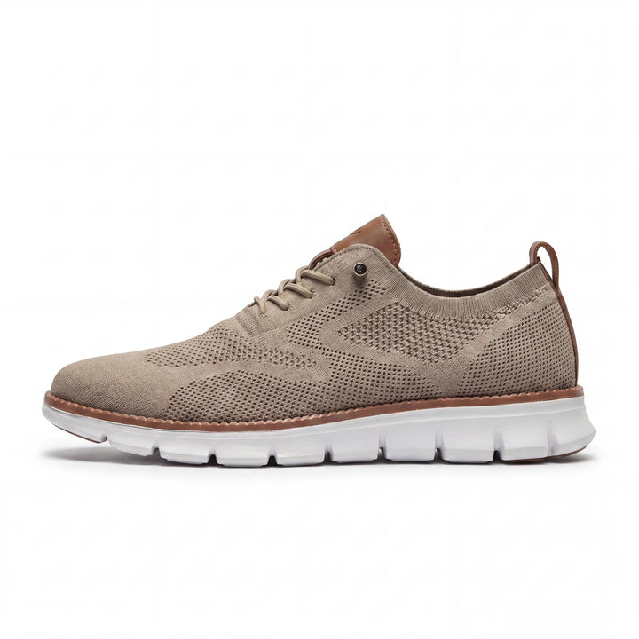 Pulsepeak - Sneakers With Knit Upper and Lace-Up Closure