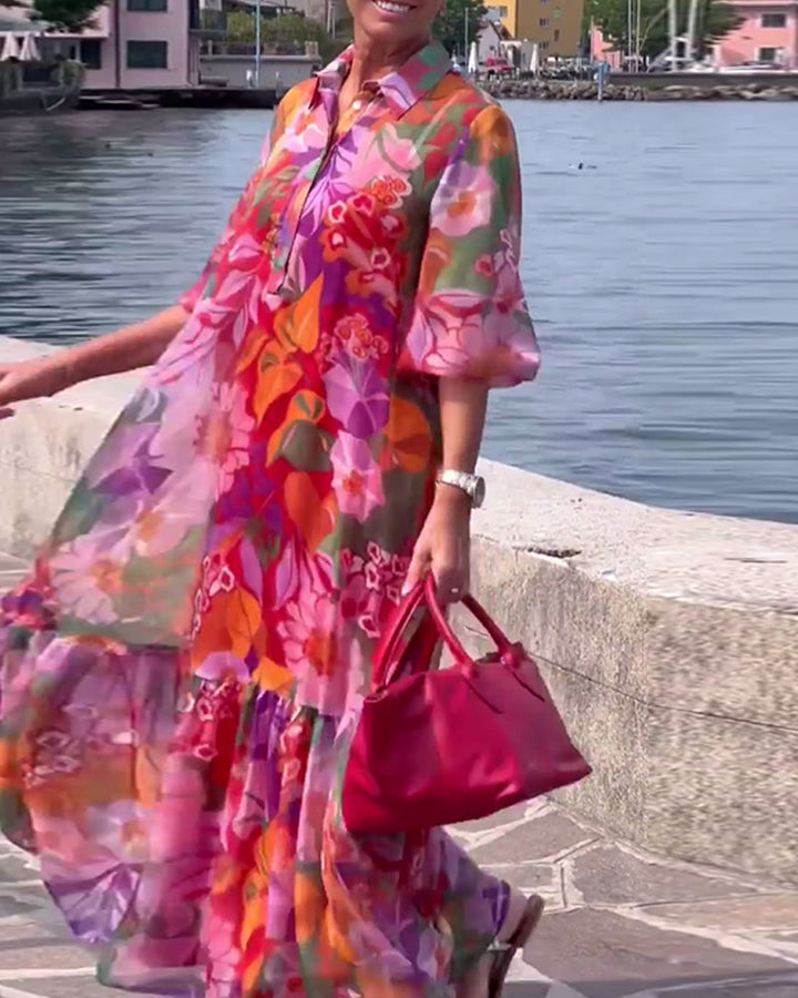 Tanisha - Long Floral Dress