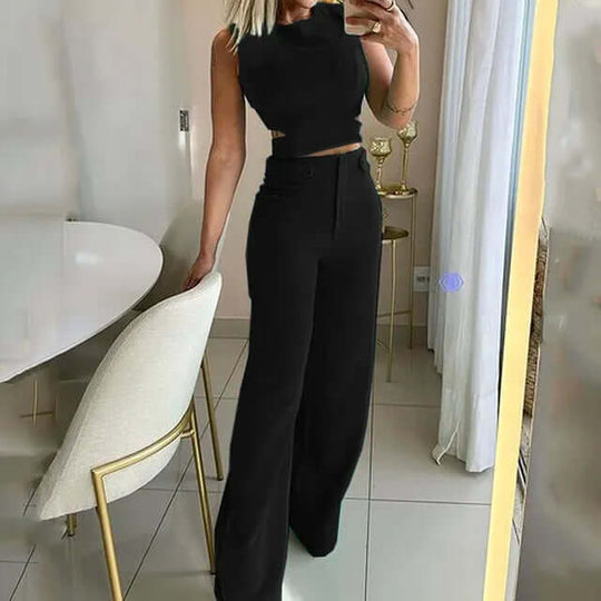 Alwinea - Short Top And Long Trousers