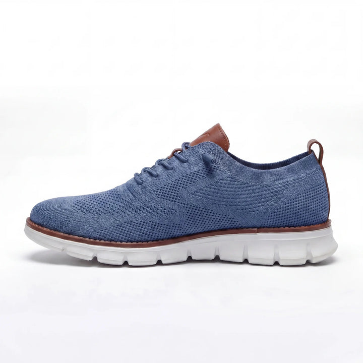 Pulsepeak - Sneakers With Knit Upper and Lace-Up Closure