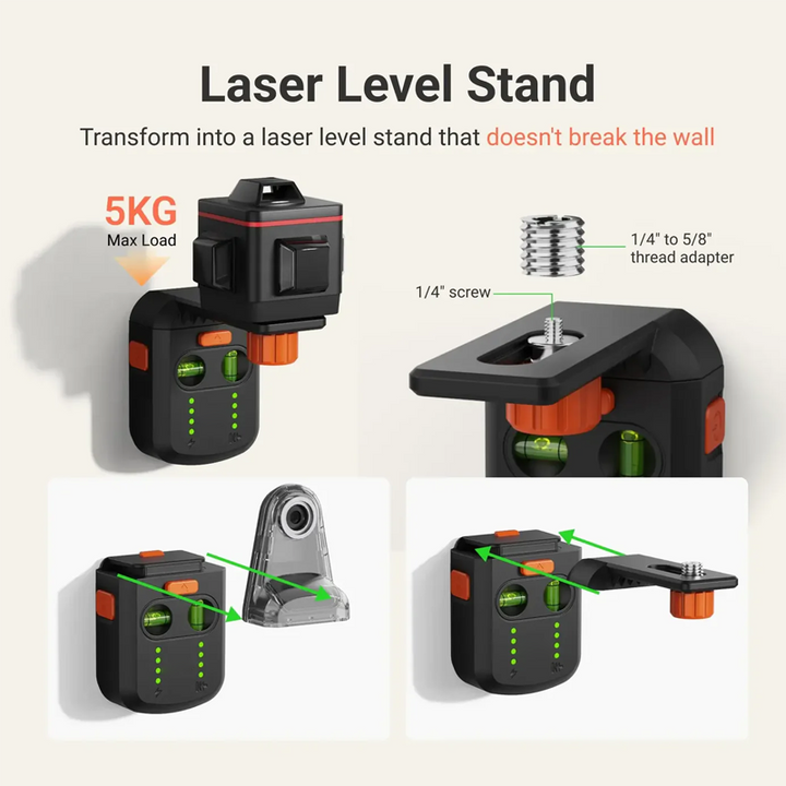 LaserAlign - Laser Level Master Kit Tools