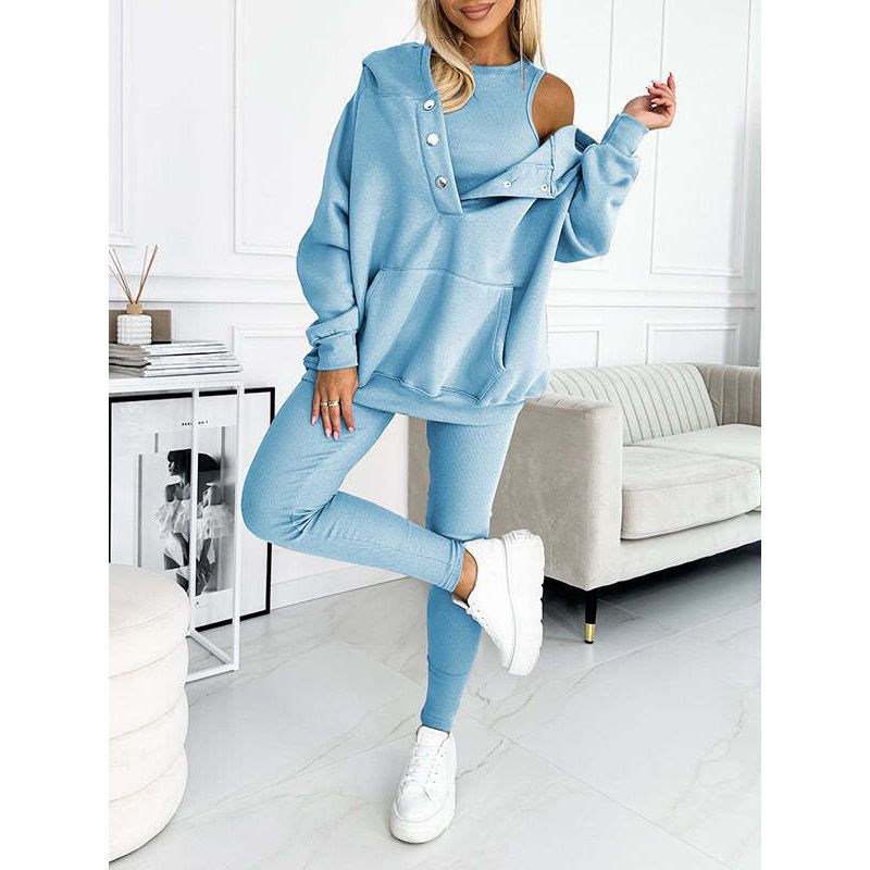 Ulyssa - 3-Piece Hoodie Set