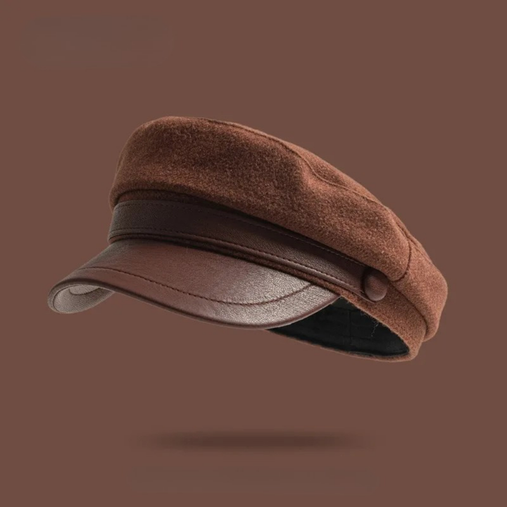 Zivko - Leather Beret Cap