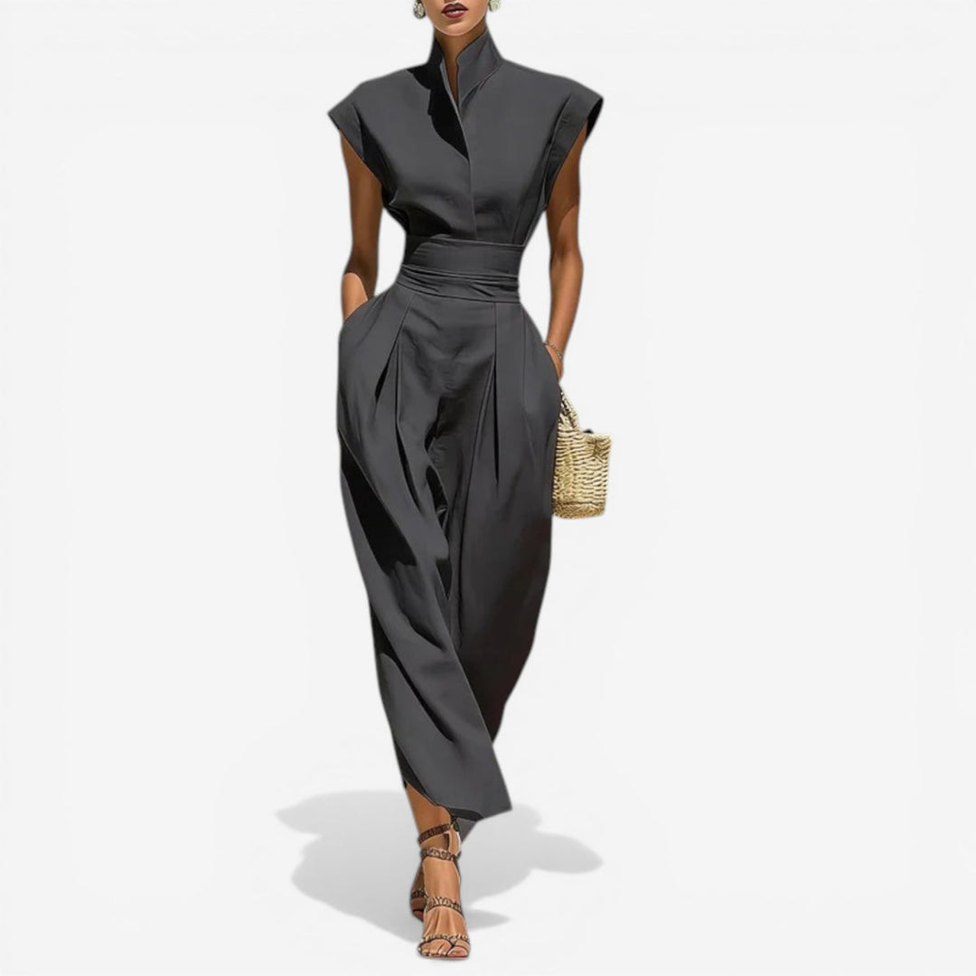 Nyrena - High Neck Jumpsuit