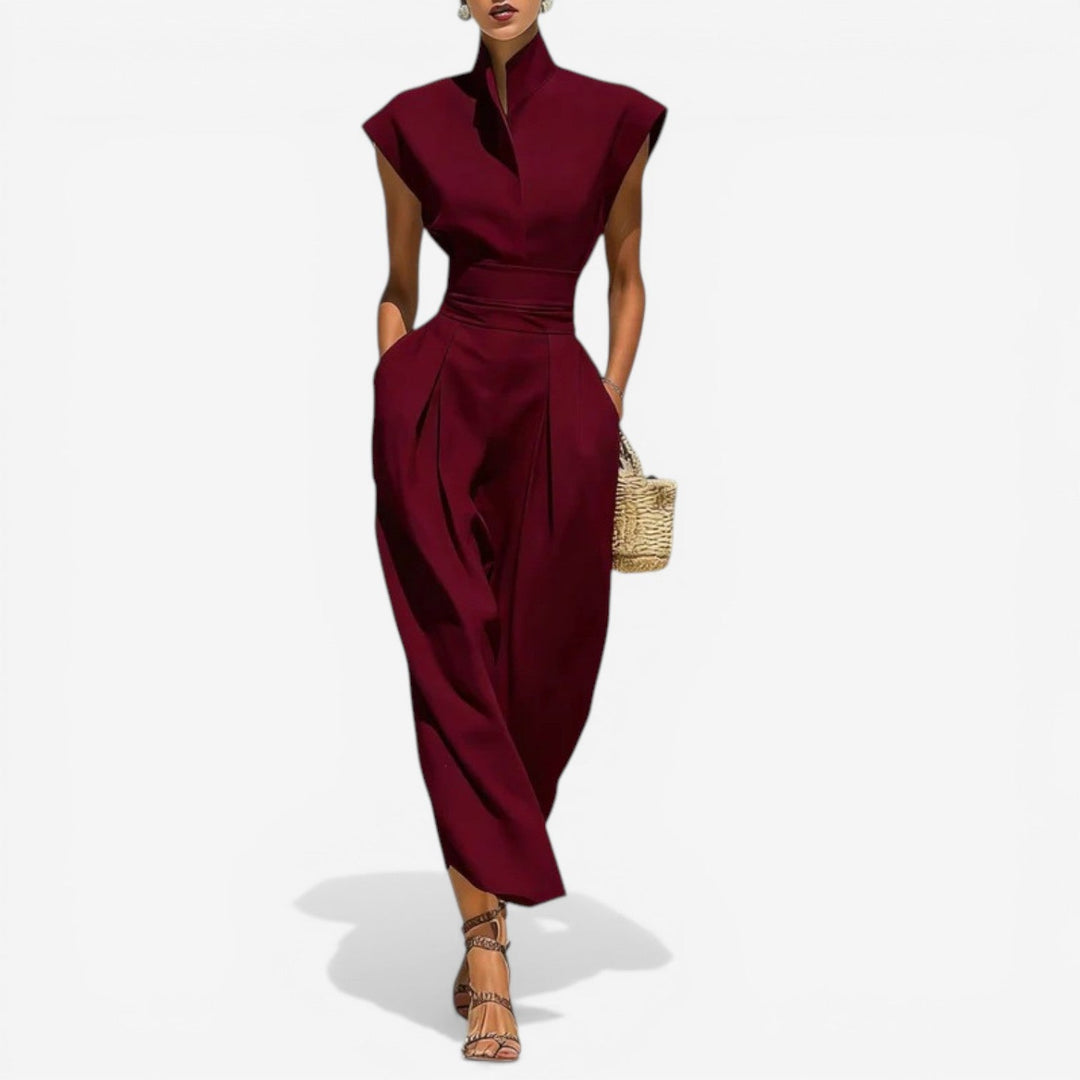 Nyrena - High Neck Jumpsuit