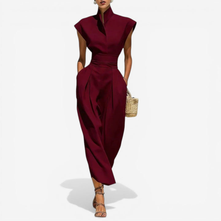 Nyrena - High Neck Jumpsuit