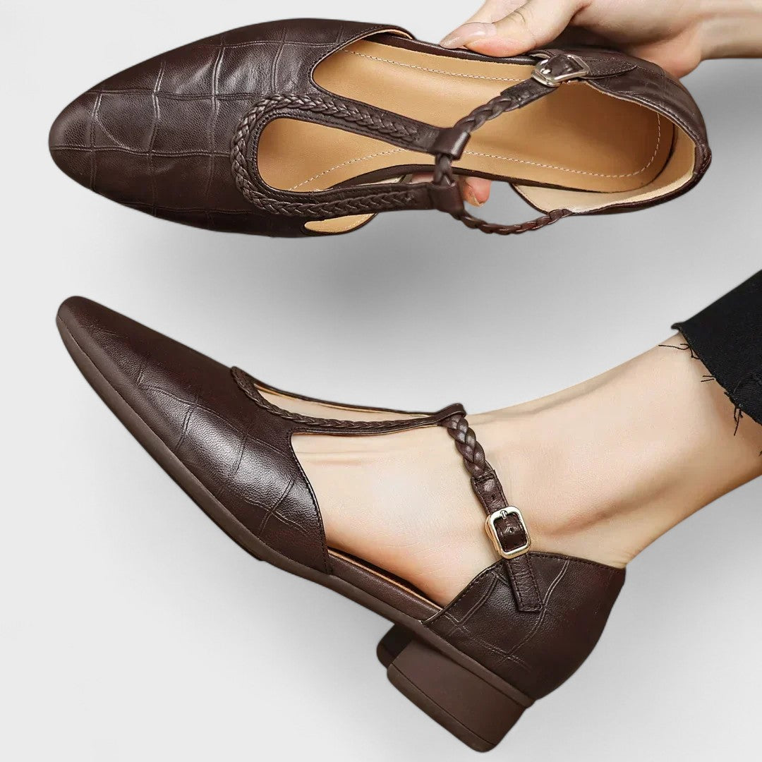 Heleina - Leather Orthopedic Shoes