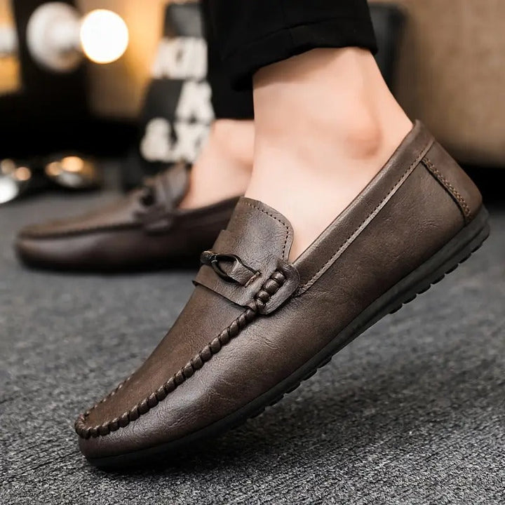 Dinko - Breathable Non Slip Leather Shoes